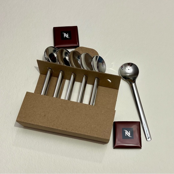 Nespresso mini coffee spoons set of 6 - Picture 2 of 4